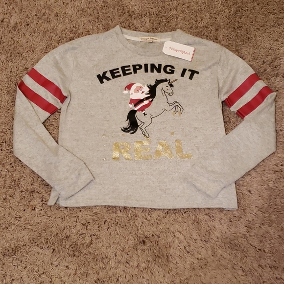 Vintage Refresh Keeping It Real Long Sleeve Shirt - Picture 1 of 9